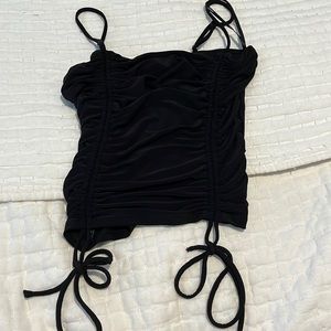 spaghetti strap crop top